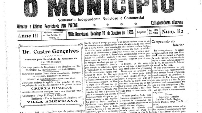 Sugestões para o Carnaval 1926